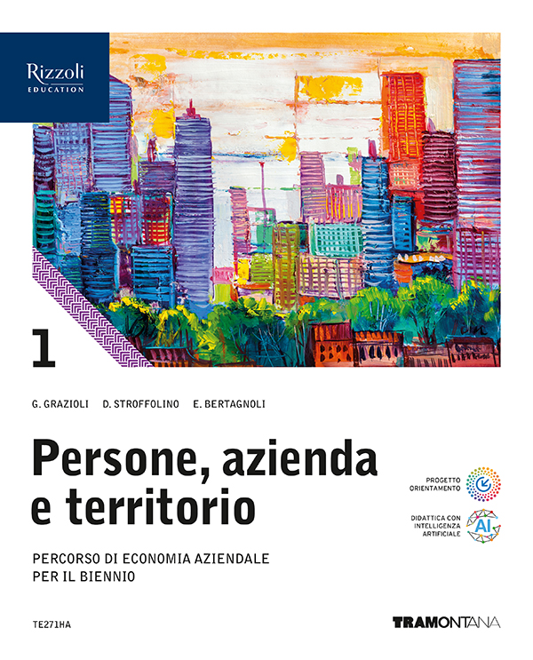 Cover of PERSONE, AZIENDA E TERRITORIO VOLUME 1 + QUADERNO 1