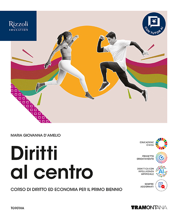 Cover of DIRITTI AL CENTRO VOLUME UNICO